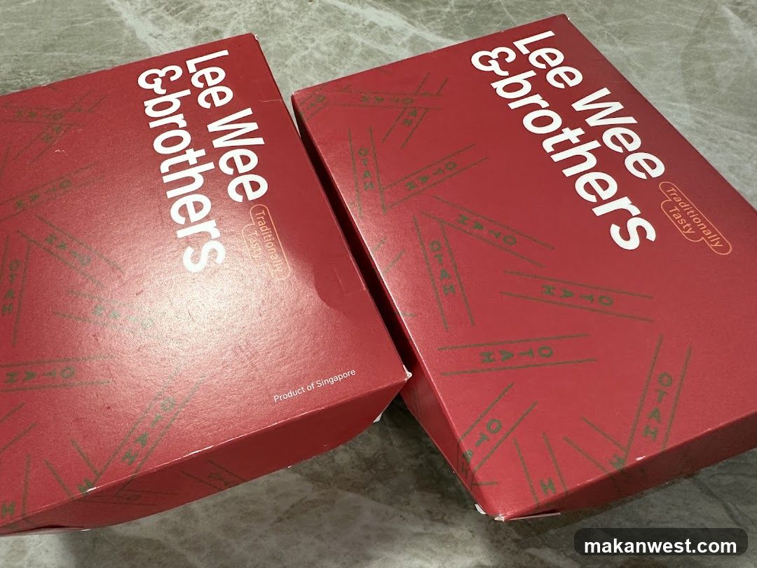 Lee Wee & Brothers Otah Boxes