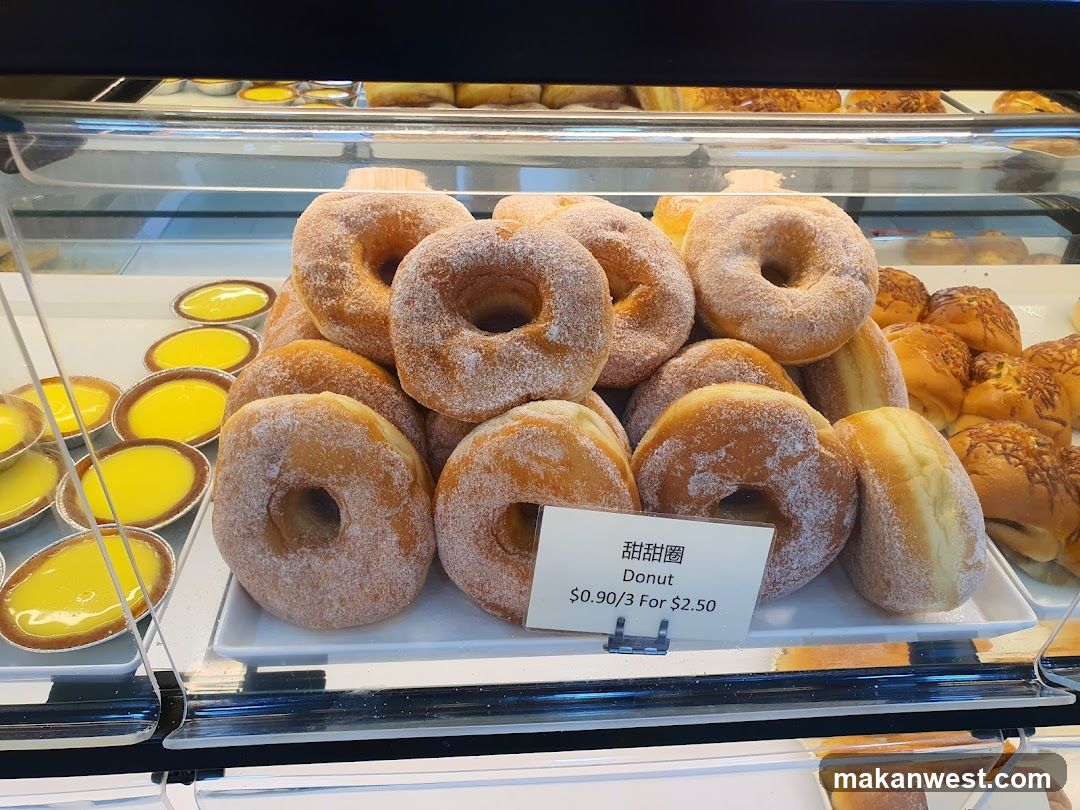 Donuts and Egg Tarts