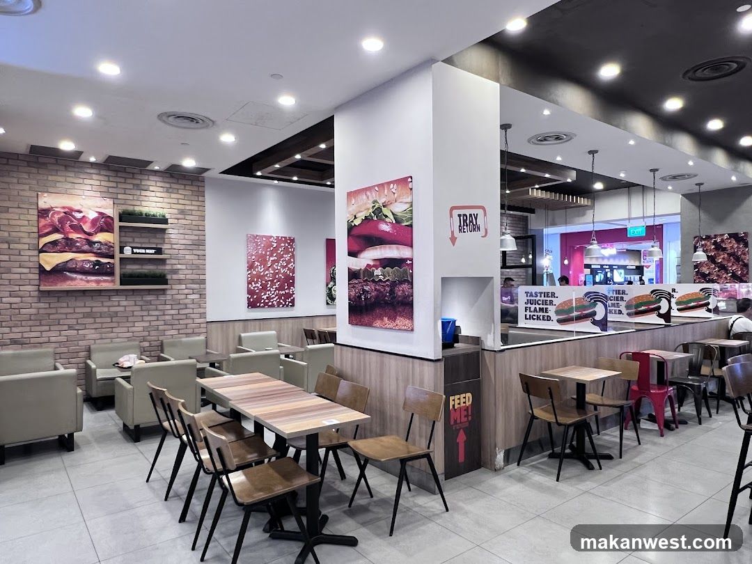 Burger Restaurant Interior