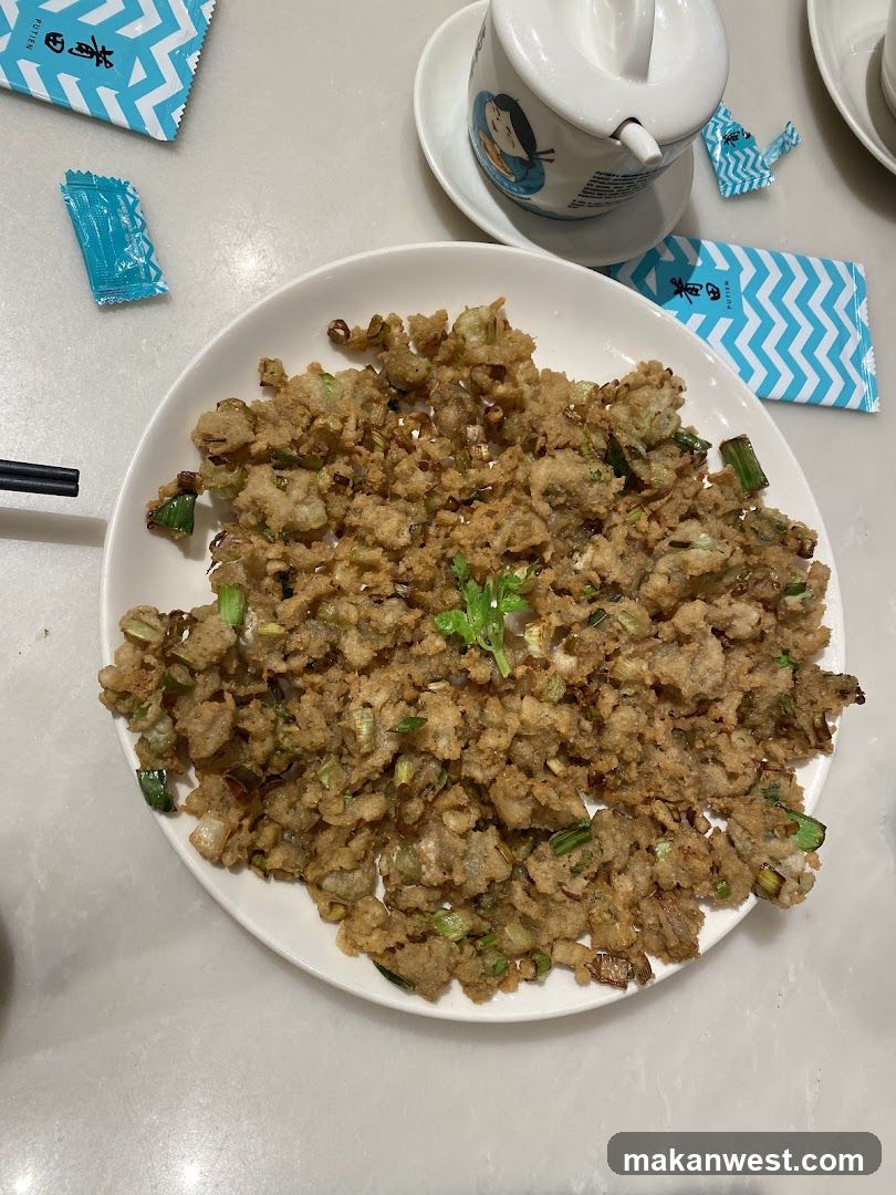 Fried Dish with Scallions