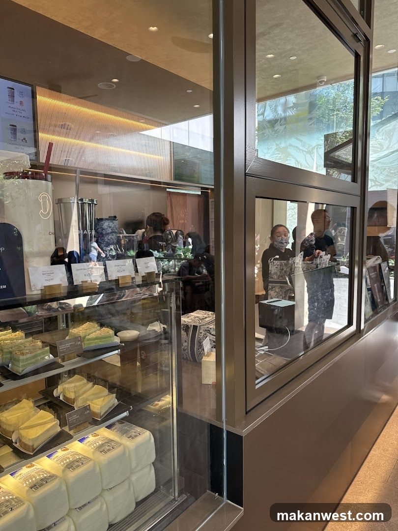 Dessert Display and Service Counter