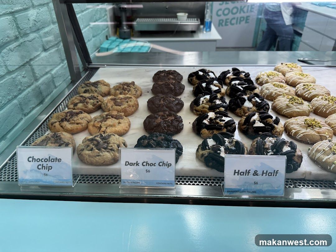 Cookies on display