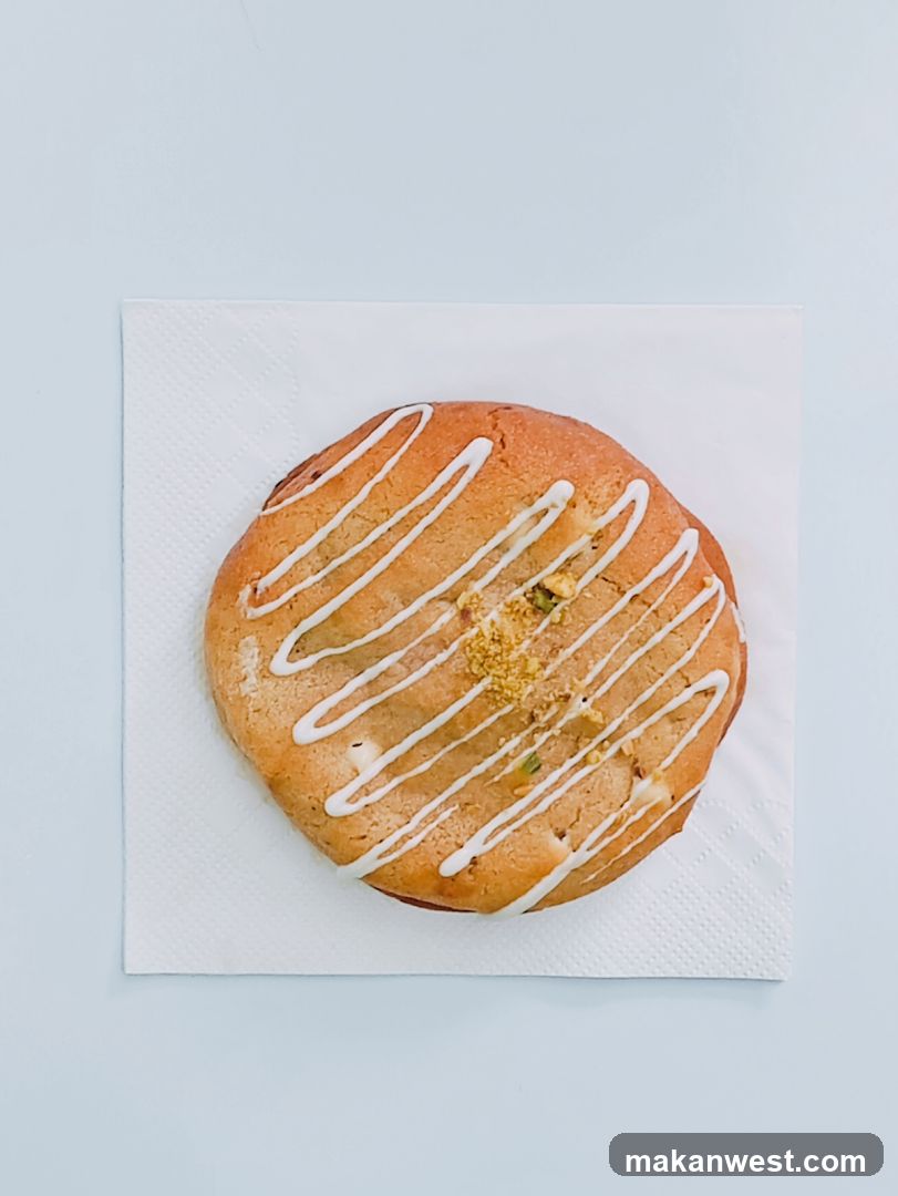 Cookie with White Icing