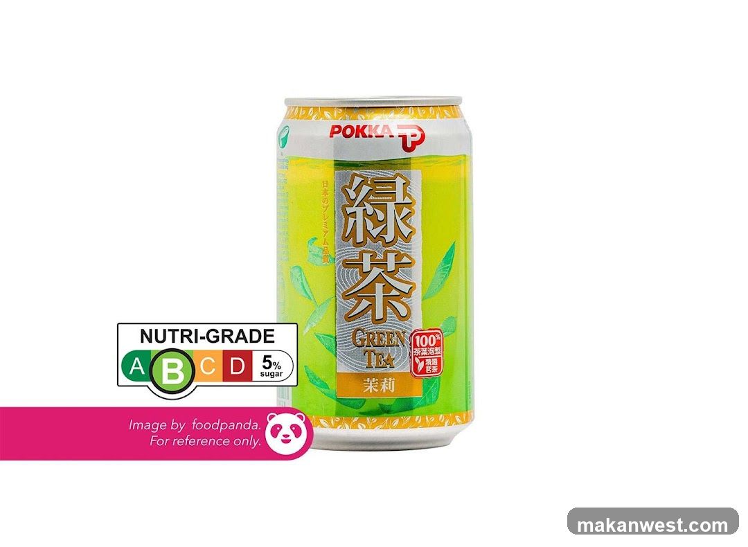 Pokka Green Tea Can
