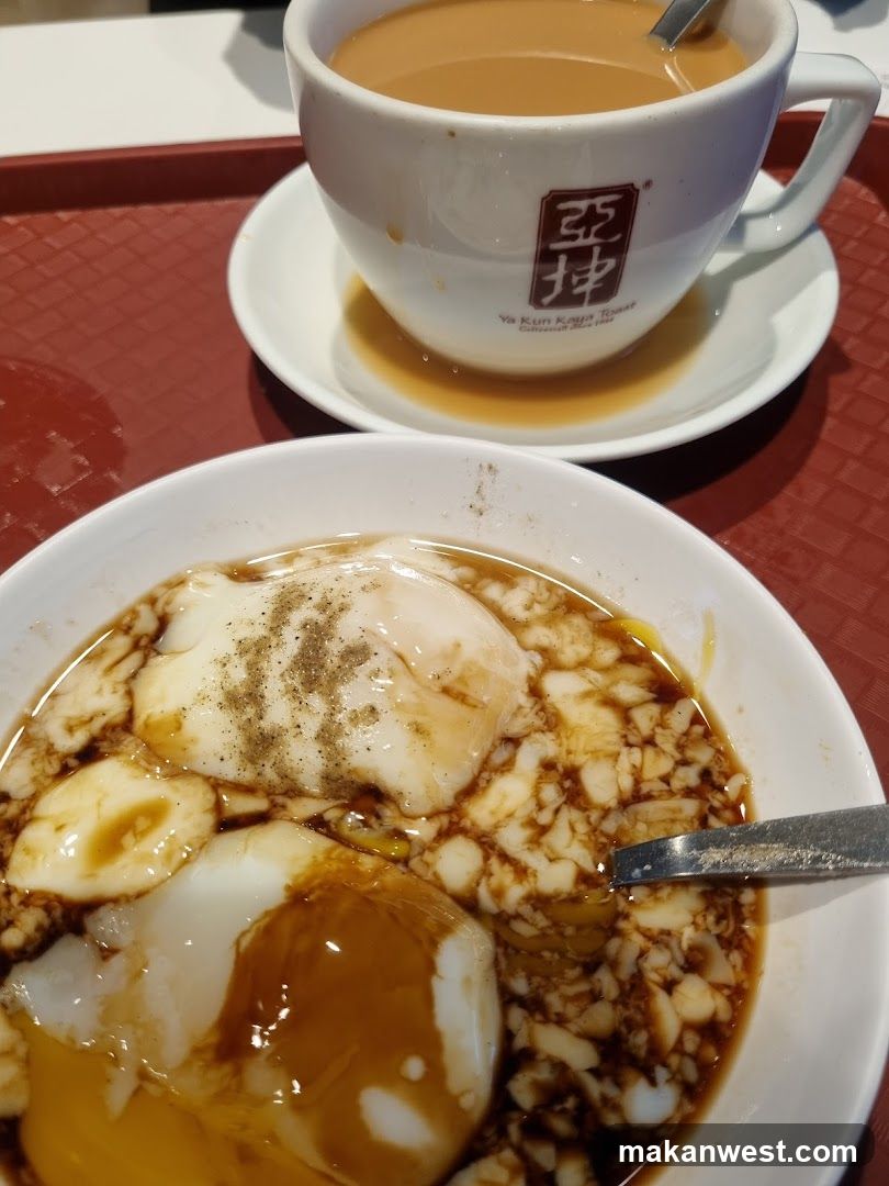 Soft-boiled eggs and coffee