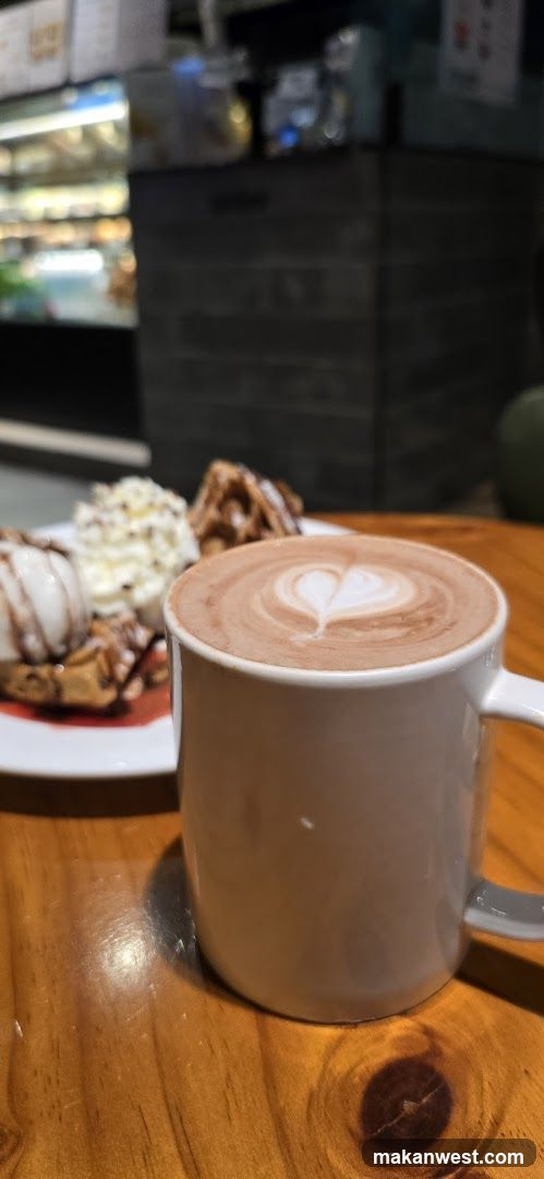 Hot Chocolate and Waffles