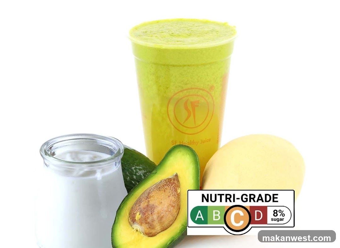 Healthy Juice with Ingredients
