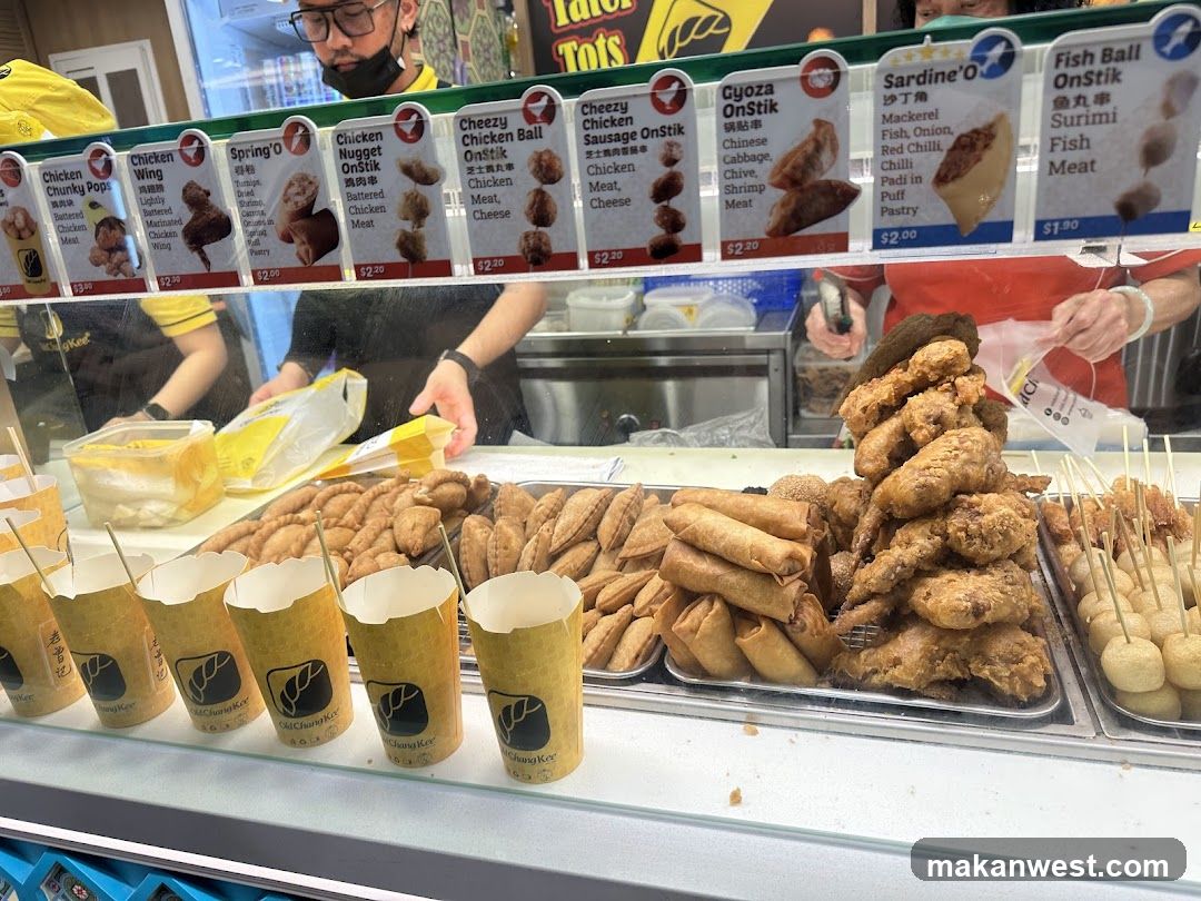 Fried Snacks Display