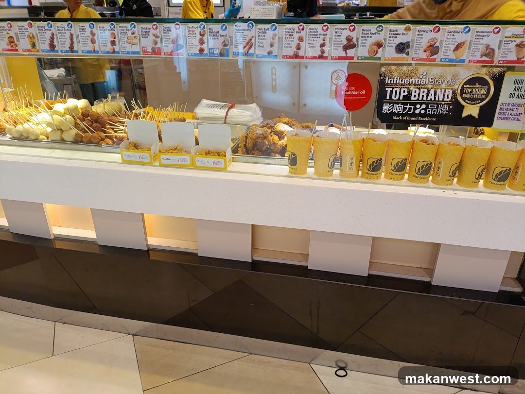 Food counter display