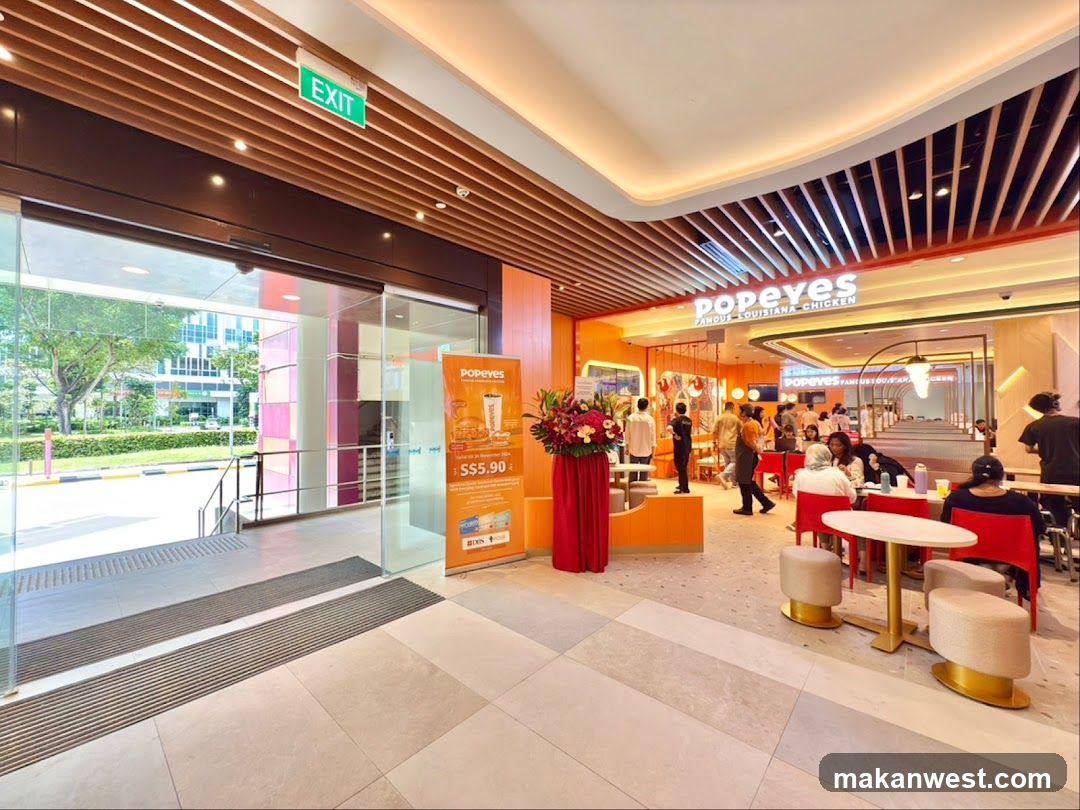 Popeyes Restaurant Interior