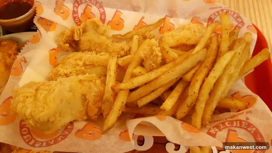 Popeyes Chicken and Fries
