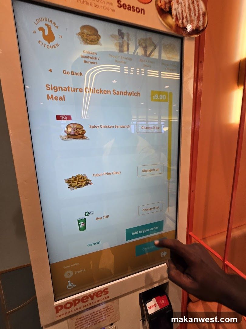 Popeyes Menu