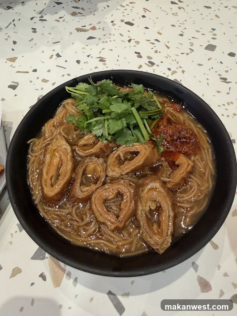Noodle Soup with Intestines