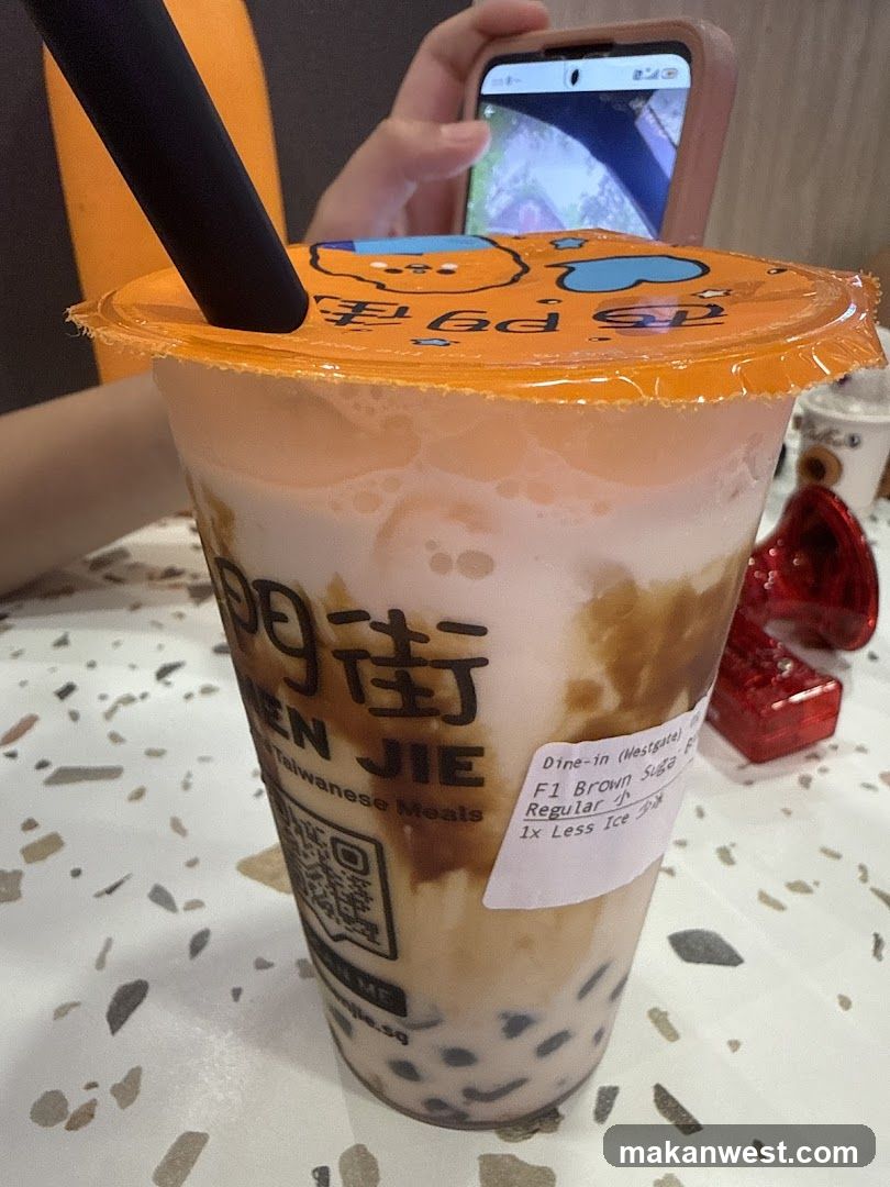 Brown Sugar Boba Milk Tea