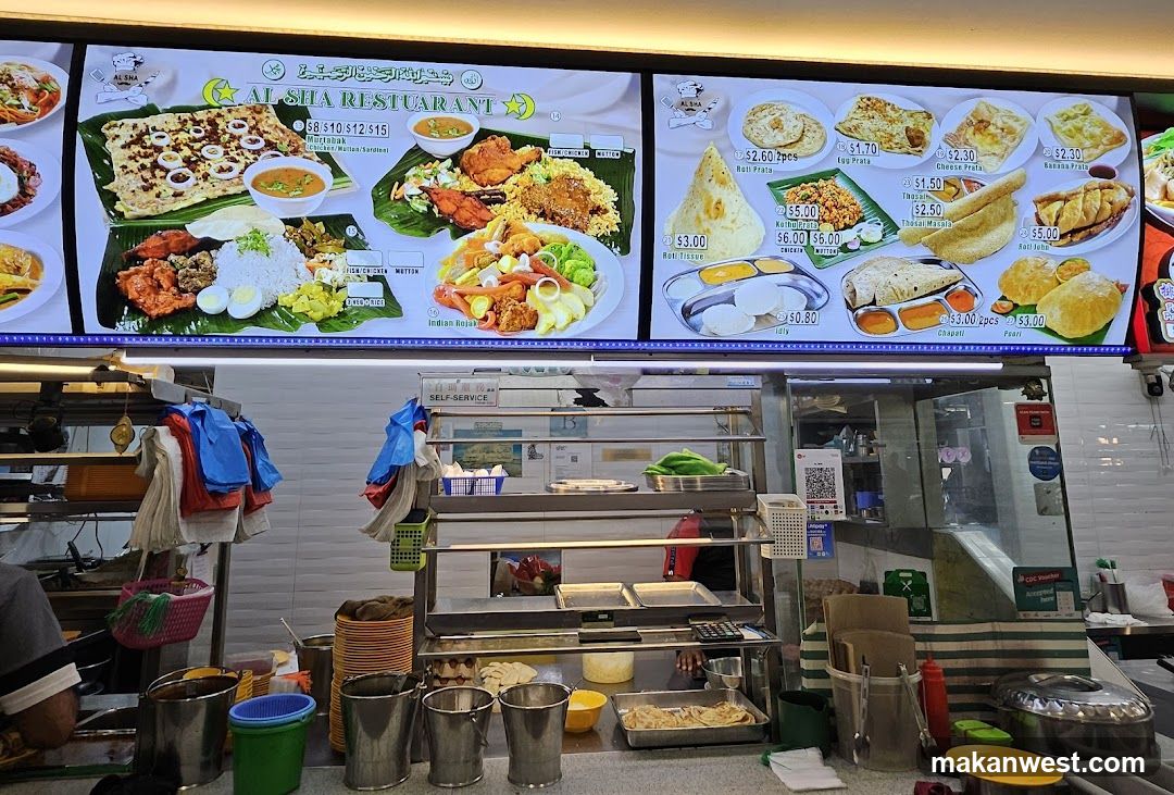 AL SHA RESTAURANT Menu