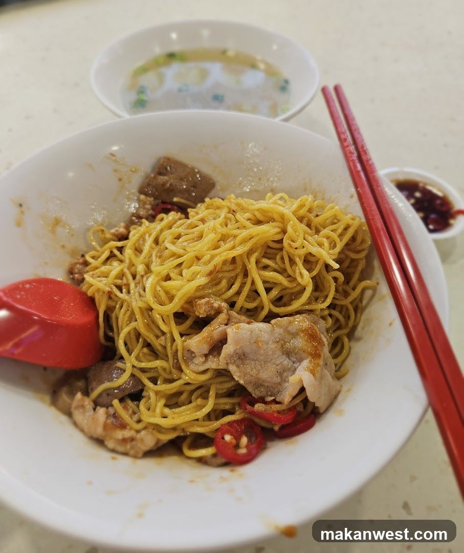 Noodles with Meat and Chili