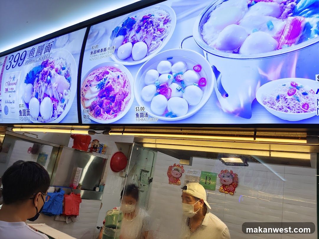 Food Stall Menu
