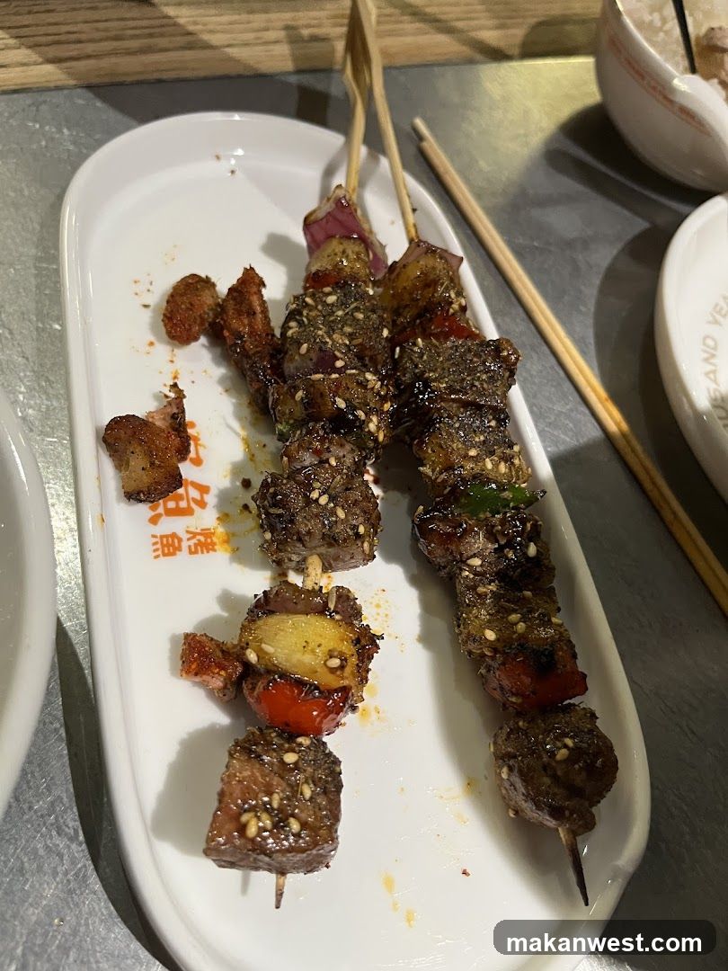 Skewered Meats