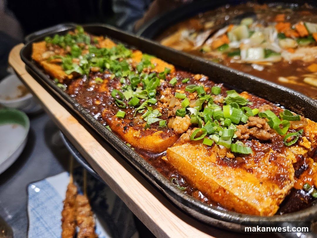 Sizzling Tofu Dish