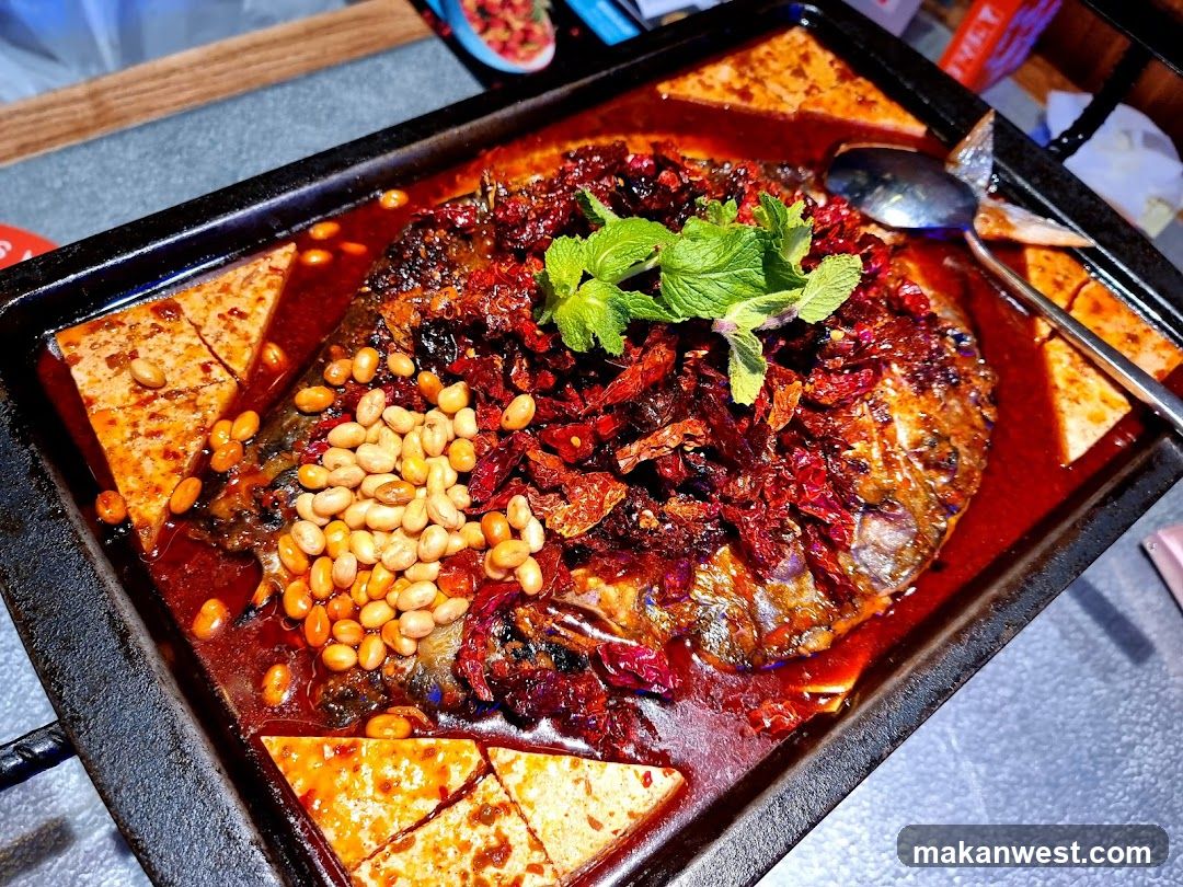 Spicy Braised Fish with Tofu and Soybeans