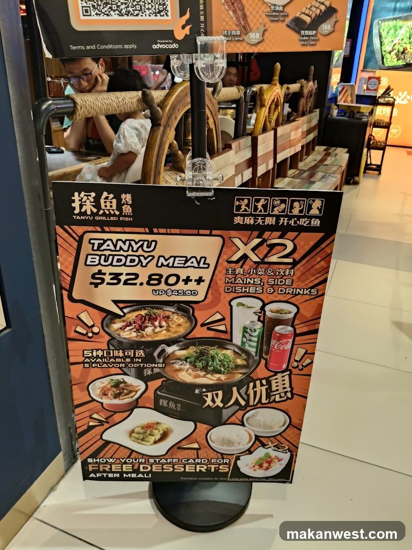 Tanyu Buddy Meal Promotion