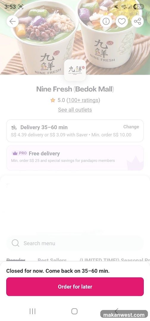 Nine Fresh (Bedok Mall)
