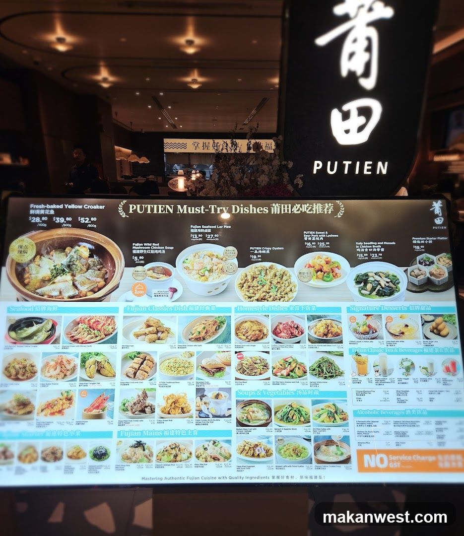 PUTIEN Must-Try Dishes