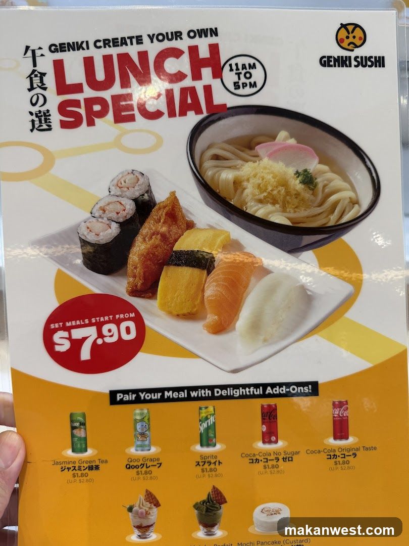 Genki Create Your Own Lunch Special