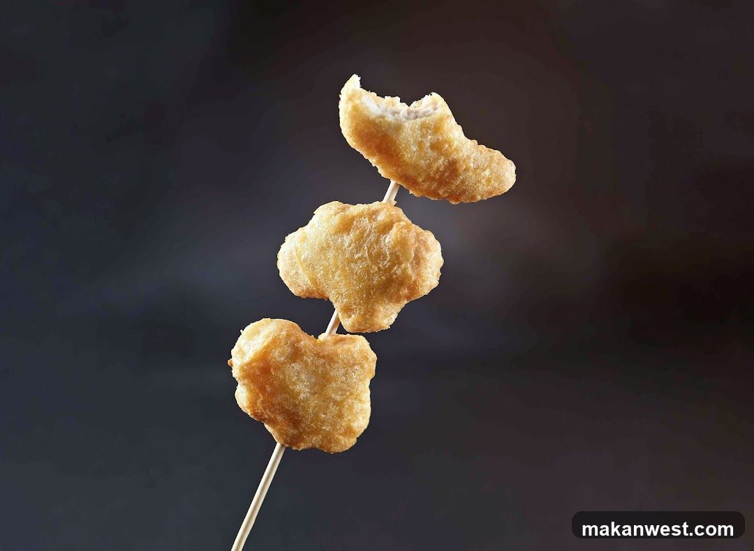 Chicken Nuggets on a Skewer