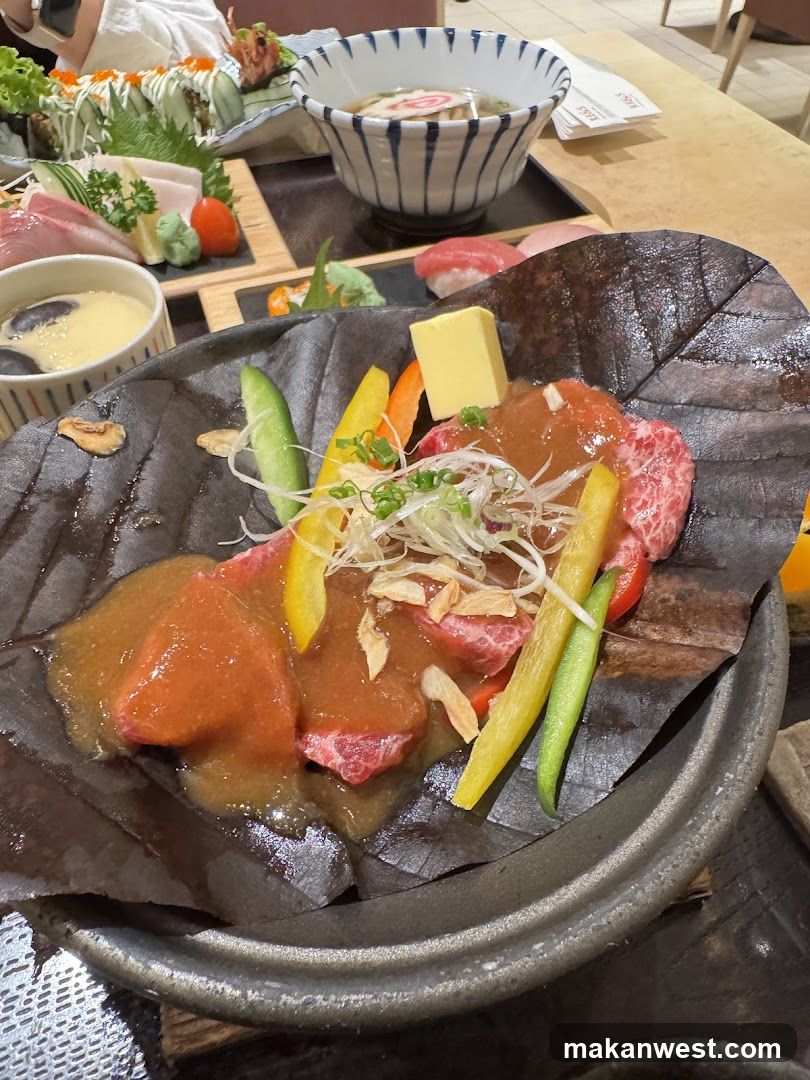 Beef and Sushi Platter