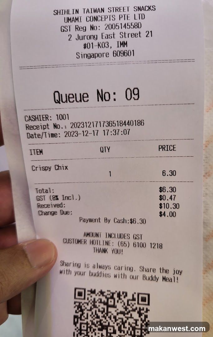 Receipt