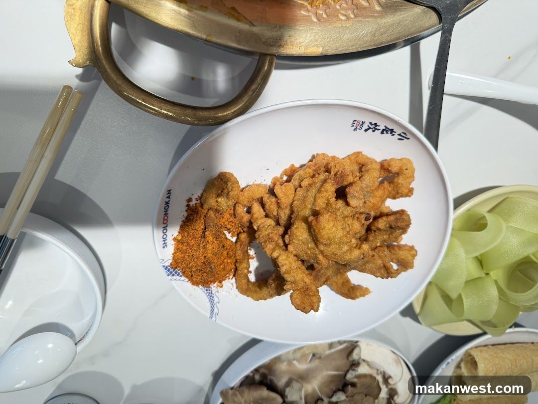 Fried Food with Seasoning