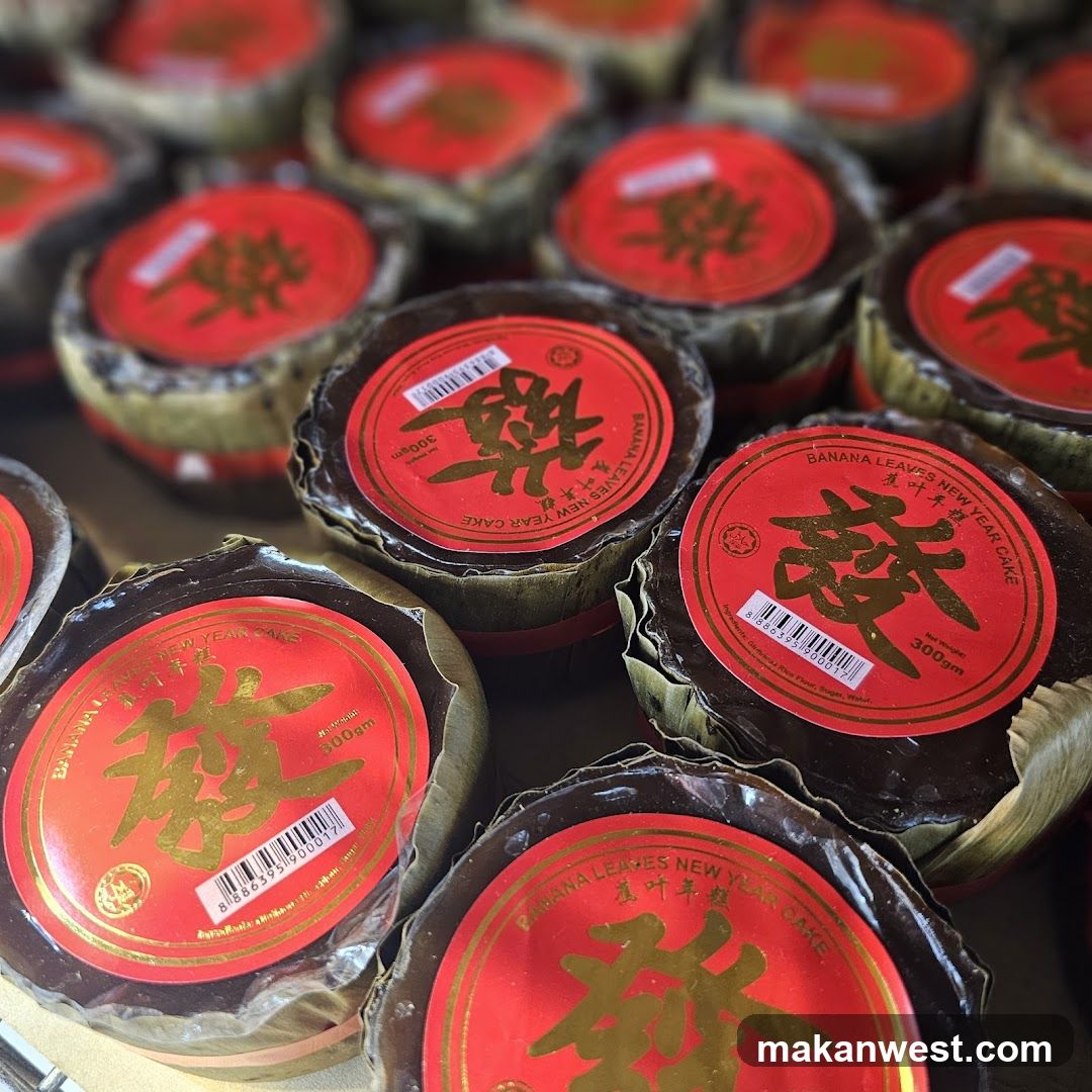 Banana Leaves New Year Cakes