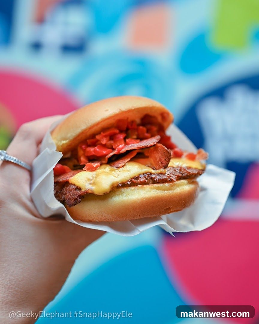 Burger with Toppings