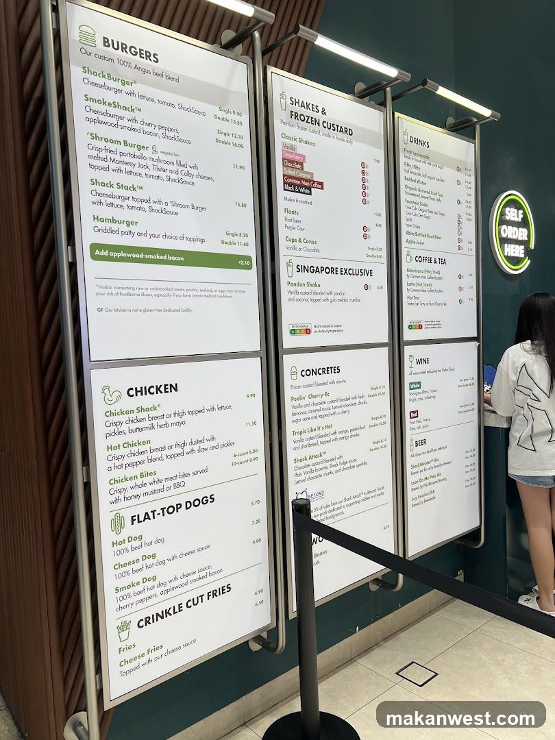 Shake Shack Menu