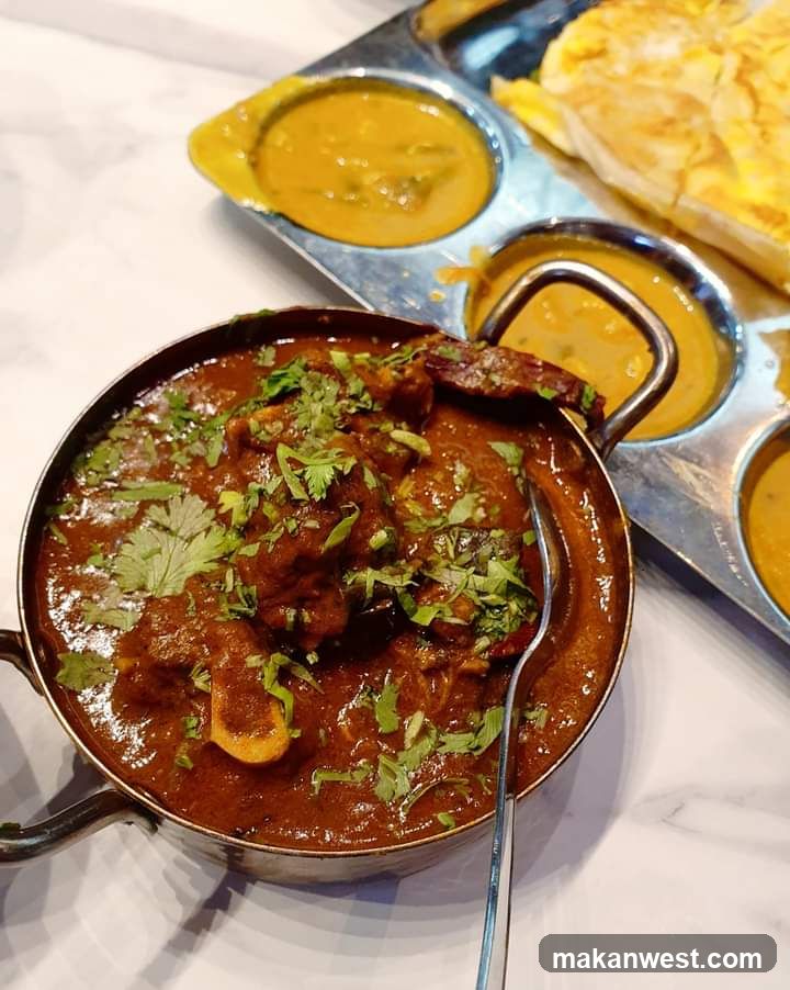 Indian Curry with Roti