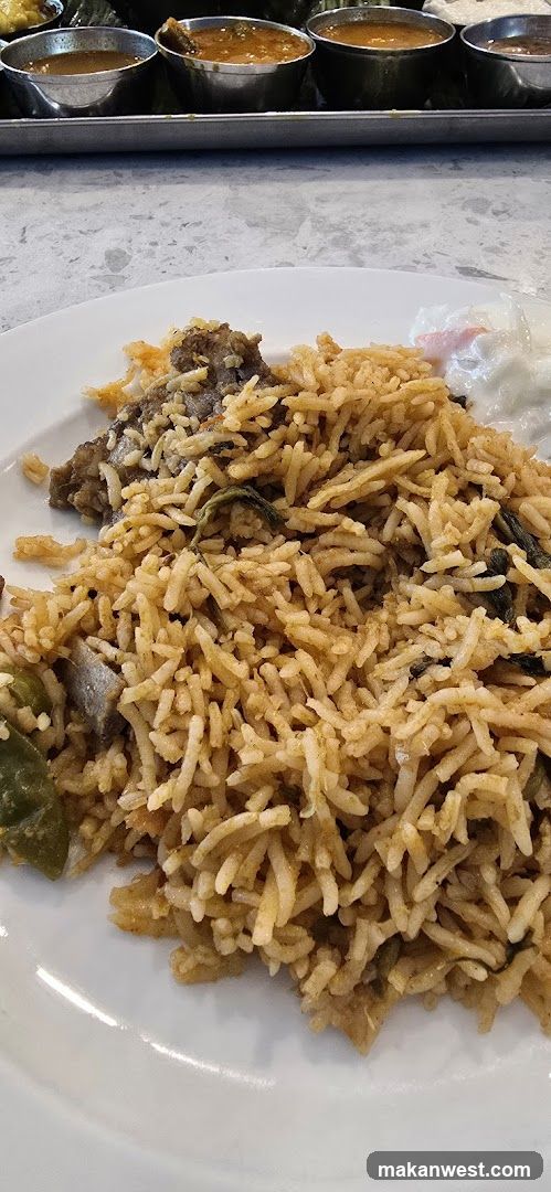 Biryani with Side Dishes