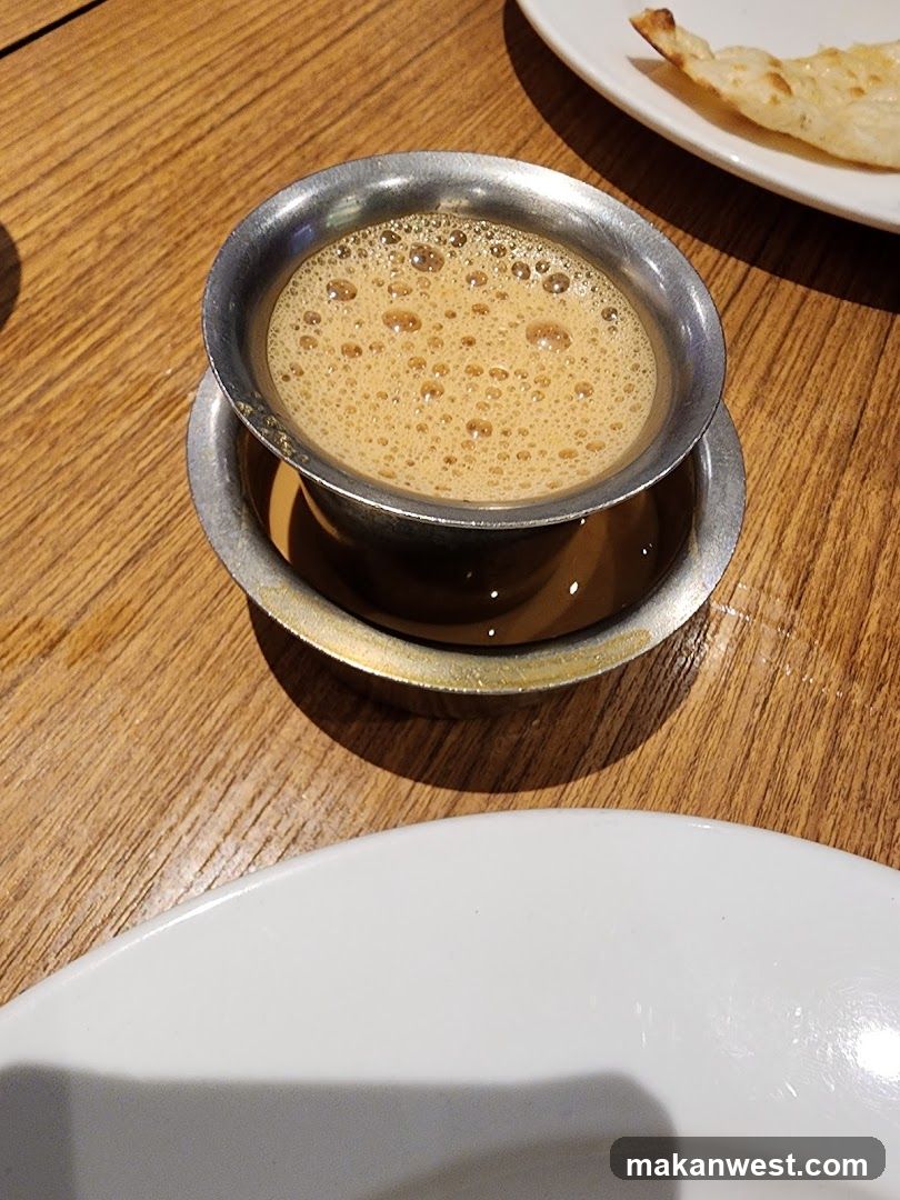 Coffee in a Metal Cup