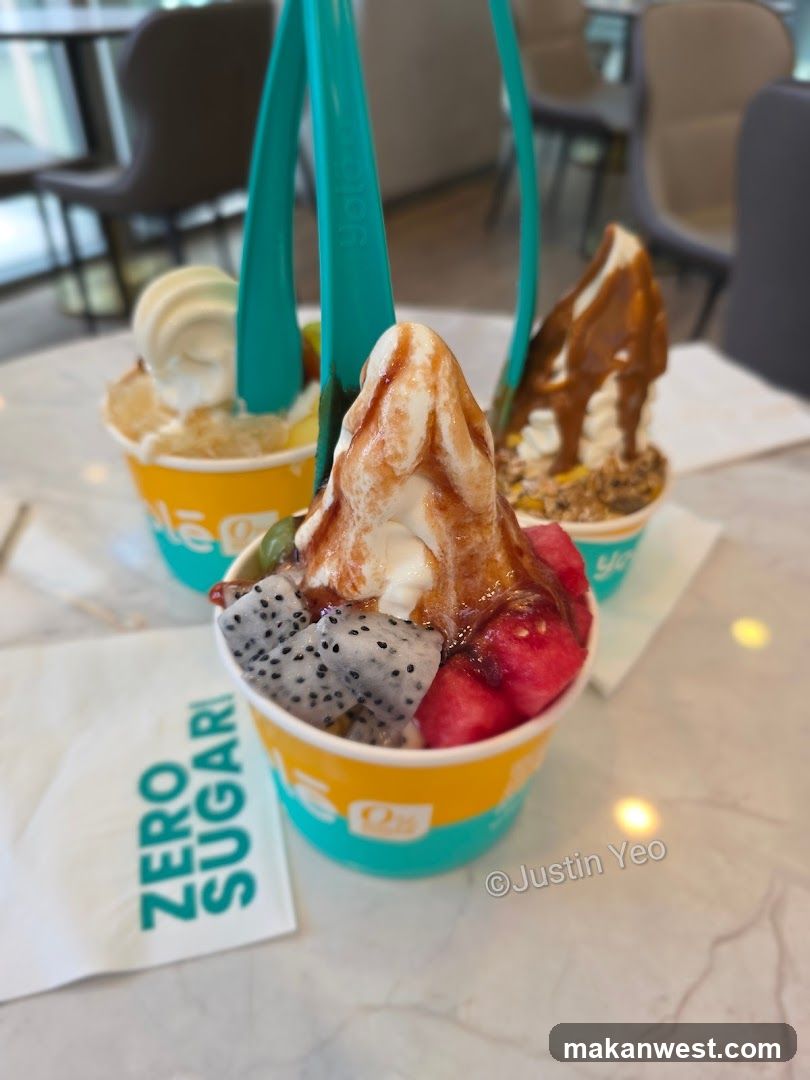 Frozen Yogurt with Fruit