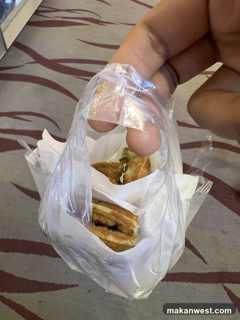 Food in a plastic bag