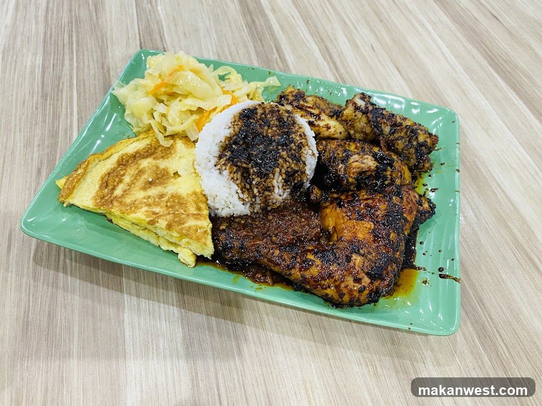 Grilled Chicken Rice Plate