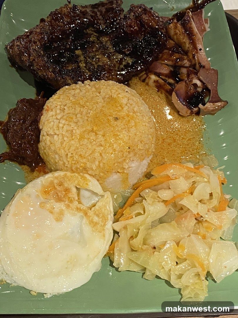 Seafood and Rice Platter
