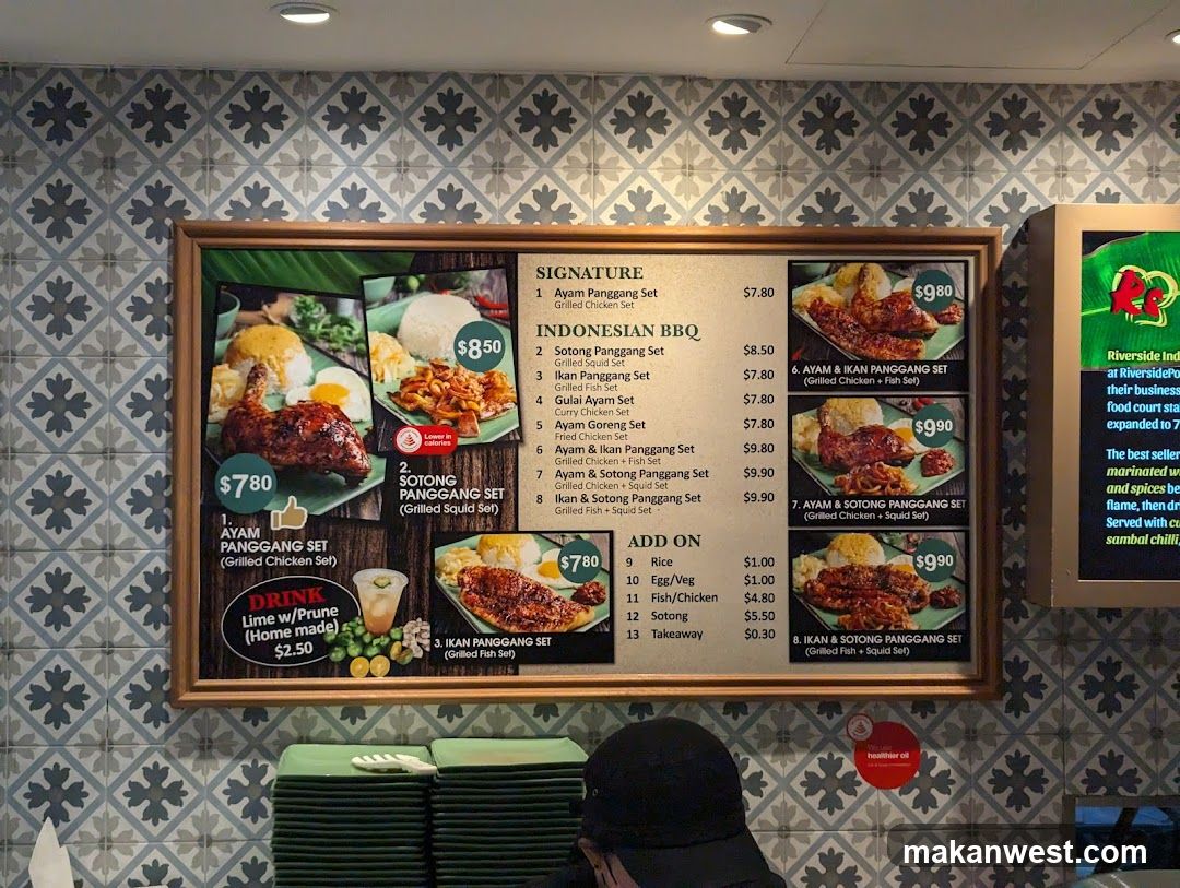 Indonesian BBQ Menu