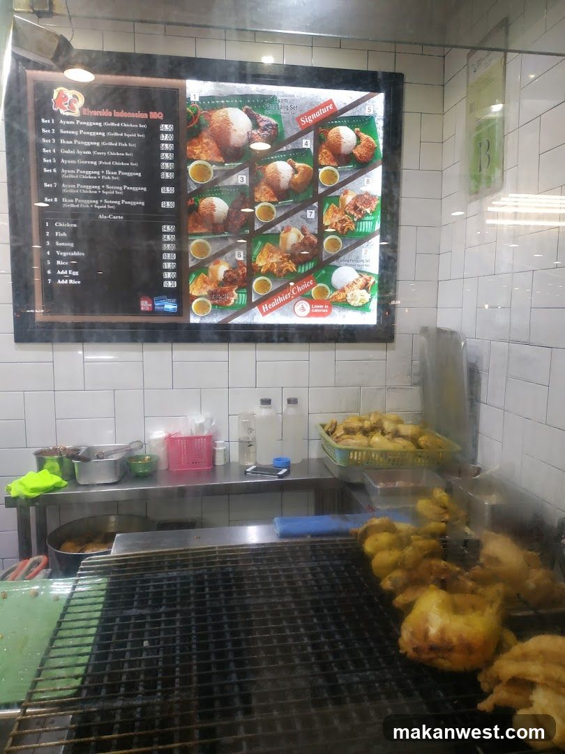 Riverside Indonesian BBQ Menu