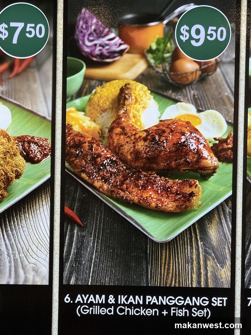 Ayam & Ikan Panggang Set