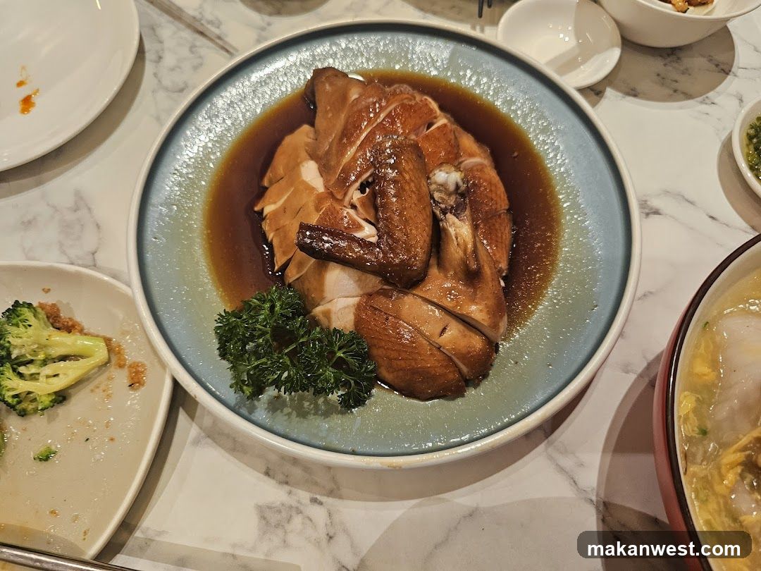 Poached Chicken Dish