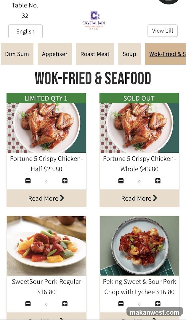 WOK-FRIED & SEAFOOD