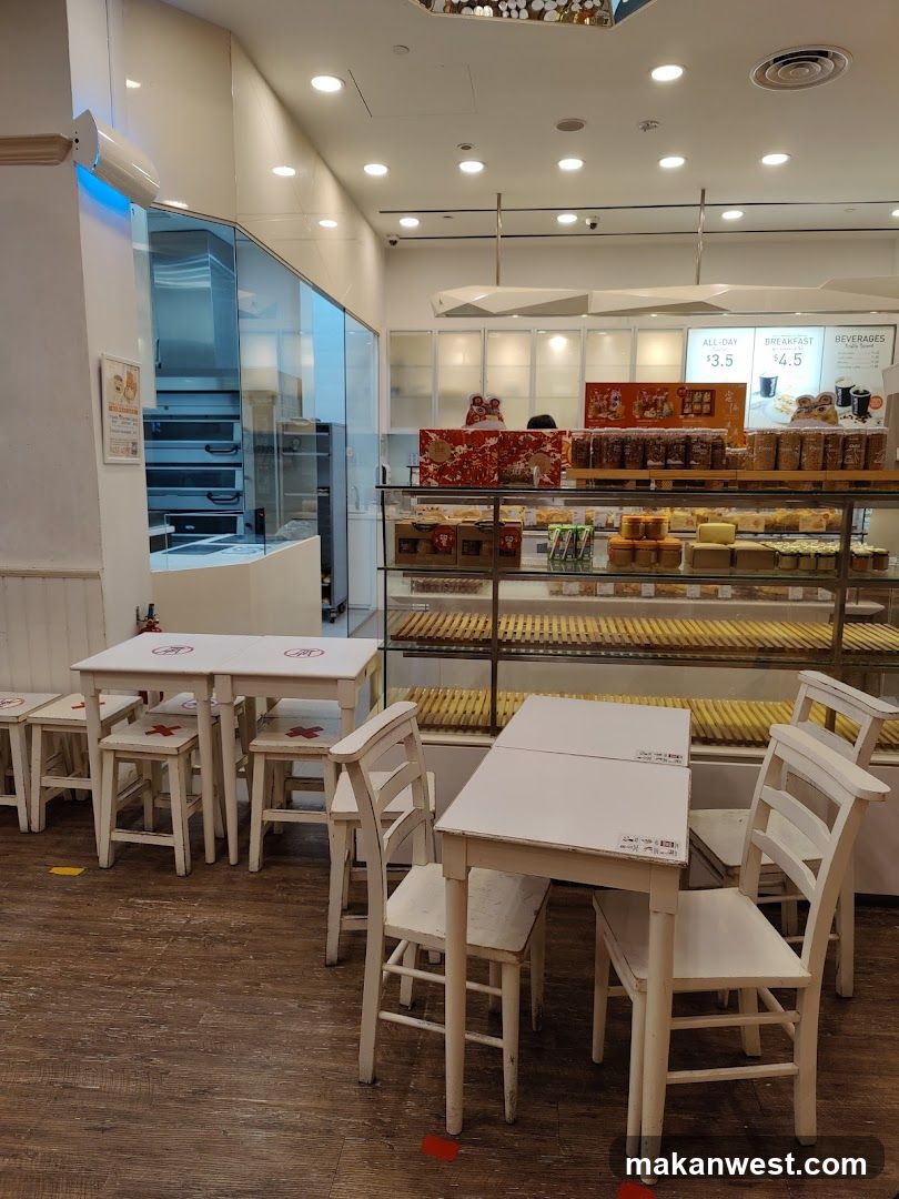 Bakery Interior with Seating
