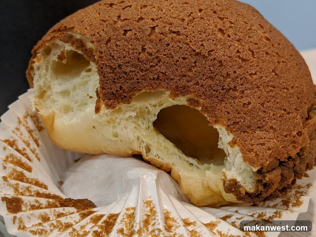 Close-up of a Melon Pan