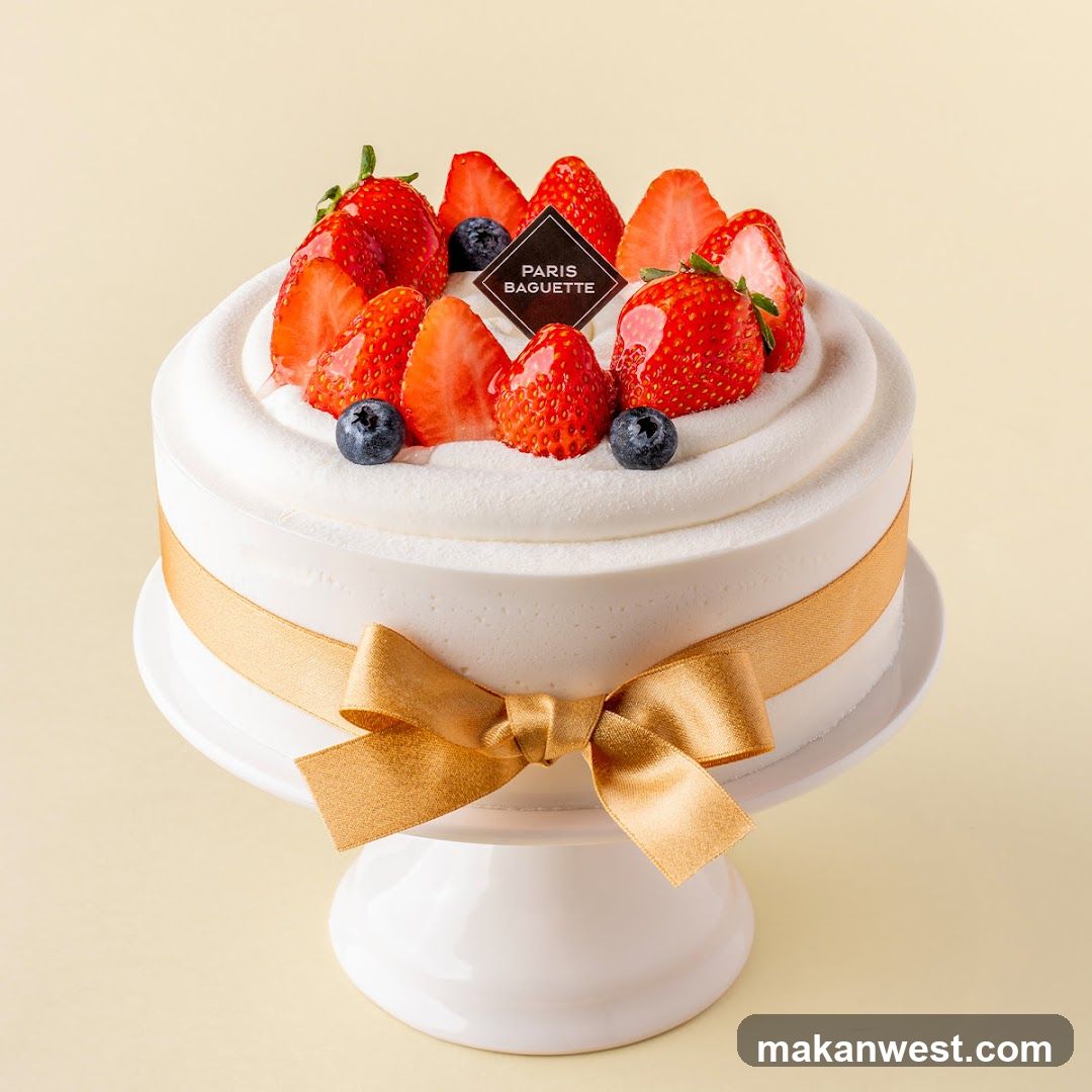 Paris Baguette Strawberry Cake